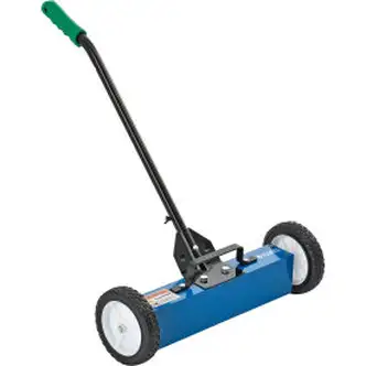 Global Industrial Magnetic Floor Sweeper, 18" Cleaning Width