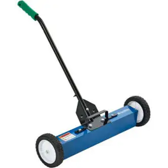 Global Industrial Magnetic Floor Sweeper, 24" Cleaning Width