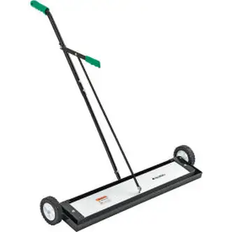 Global Industrial Heavy Duty Magnetic Sweeper With Release Lever, 36" Cleaning Width