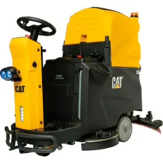 Cat C26R Auto Ride-On Floor Scrubber, 26" Cleaning Path