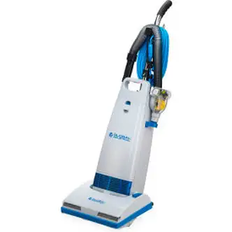Global Industrial Commercial Upright Vacuum w/ Tools, 14" Cleaning Path