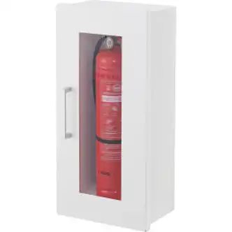 Global Industrial Fire Extinguisher Cabinet, Surface Mount, Fits 2-1/2-5 Lbs.