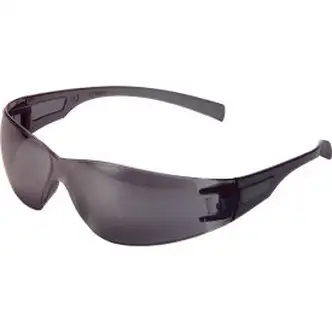 Global Industrial Frameless Safety Glasses, Scratch Resistant, Mirror Lens, Silver Frame