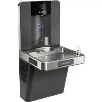 Global Industrial Refrigerated Drinking Fountain with Bottle Filler, Filtered