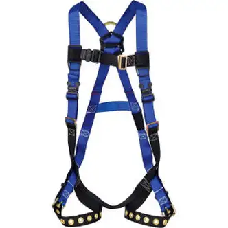 Global Industrial Contractor 1D Harness, Tongue Buckle Legs, Universal