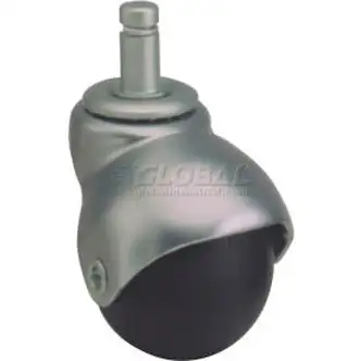 Global Industrial Ball Series Chair Caster with Plastic Wheel - Stem Type C