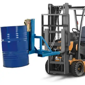 Global Industrial Forklift Mount Drum Grab - 1 Drum - 1000 Lb. Capacity