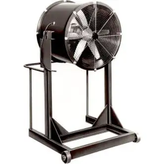 Global Industrial 18" Totally Enclosed Propeller Fan w/ High Stand, 3,450 CFM, 1/3 HP, 460V