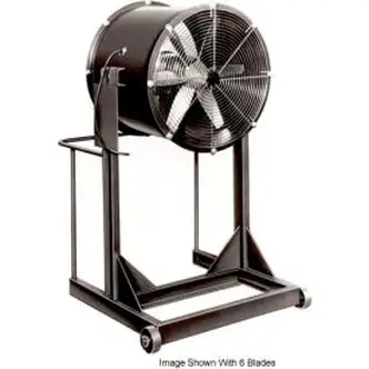 Global Industrial 30" Totally Enclosed Propeller Fan w/ High Stand 8,400 CFM, 1/2 HP, 230V