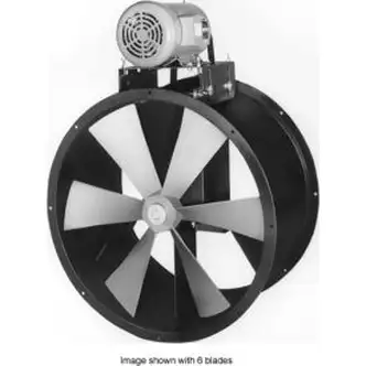 Global Industrial 12" Explosion Proof Wet Environment Duct Fan, 1/2 HP, Single Phase