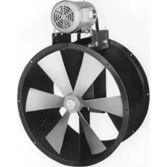 Global Industrial 15" Explosion Proof Wet Environment Duct Fan, 3/4 HP, Single Phase