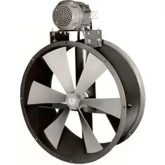 Global Industrial 18" Explosion Proof Dry Environment Duct Fan, 1/4 HP, Single Phase