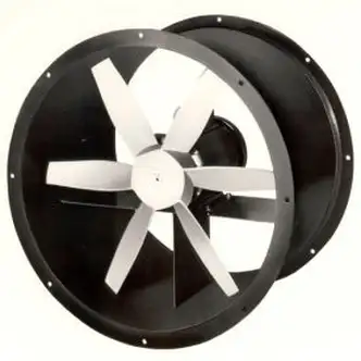 Global Industrial 12" Totally Enclosed Direct Drive Duct Fan - 3 Phase 3/4 HP
