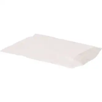 Global Industrial Flat Poly Bags, 6"W x 9"L, 2 Mil, White, 1000/Pack