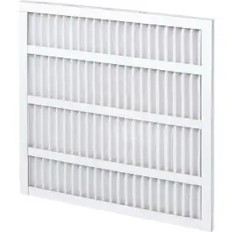 Global Industrial Pleated Air Filter, 12 X 24 X 1", MERV 8, Standard Capacity, Self-Supported