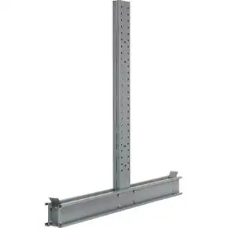 Global Industrial Double Sided Cantilever Upright, 108"Dx240"H,3000-5000 Series, Sold Per Each