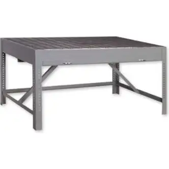 Global Industrial Pro Welding Table, 36"W x 24"D, Gray