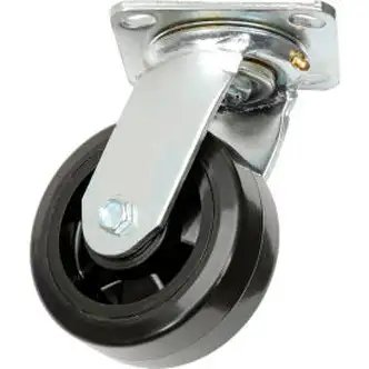 Global Industrial Replacement 5" Rubber Caster for HD & Extra HD Tilt Trucks