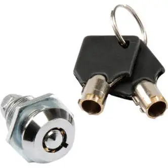 Global Industrial Replacement Lock Set w/2 Keys for Inter Office Mailboxes (443490 & 443491)