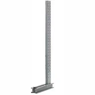 Global Industrial Single Sided Cantilever Upright, 64"Dx168"H, 3000-5000 Series, Sold Per Each