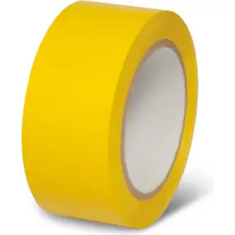 Global Industrial Safety Tape, 2''W x 108'L, 5 Mil, Yellow, 1 Roll