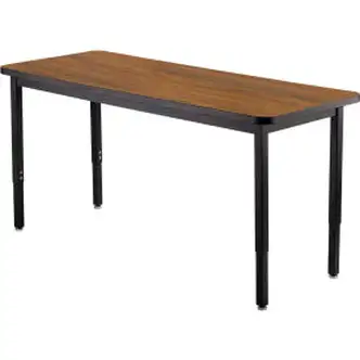 Interion Utility Table - 72 x 30 - Walnut