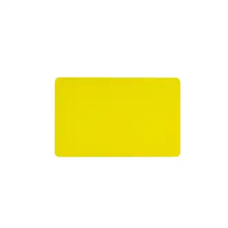Zebra Yellow PVC Card (30 mil) (500 Cards)