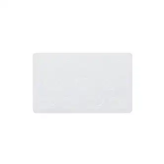Zebra White Composite Cards (30 mil) (Authentic) (500 Cards)