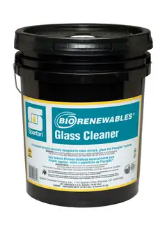 Spartan BioRenewables Glass Cleaner, 5 gallon pail
