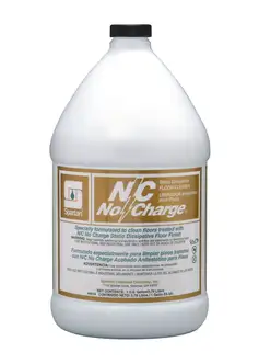 Spartan N/C No Charge Static Dissipative Floor Cleaner, 1 gallon (4 per case)