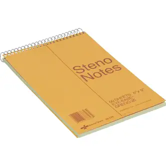 National Brand 6 In. W. x 9 In. H. 60-Sheet Top-Spiral Steno Pad