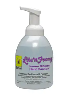 Spartan Lite'n Foamy Lemon Blossom Hand Sanitizer, 18 oz (6 per case)
