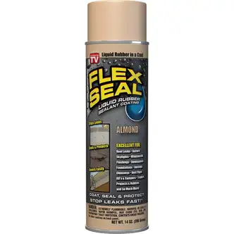 FLEX SEAL 14 Oz. Spray Rubber Sealant, Almond