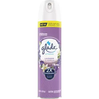 Glade 2X Fragrance 8.3 Oz. Lavender & Vanilla Spray Air Freshener
