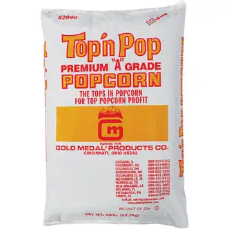 Gold Medal Top 'N Pop 50 Lb. Bulk Popcorn