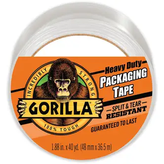 Gorilla 1.88 In. W. x 40 Yd. L. Clear Heavy-Duty Packaging Tape Refill
