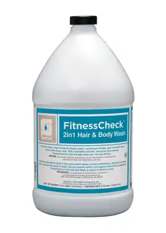 Spartan FitnessCheck 2in1 Hair & Body Wash, 1 gallon (4 per case)
