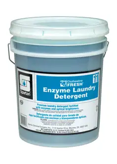 Spartan Clothesline Fresh Enzyme Laundry Detergent 11, 5 gallon pail