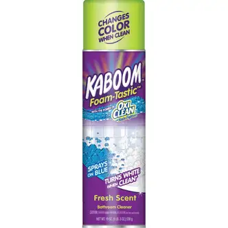 Kaboom Foam-Tastic 19 Oz. Fresh Scent Bathroom Cleaner with OxiClean 