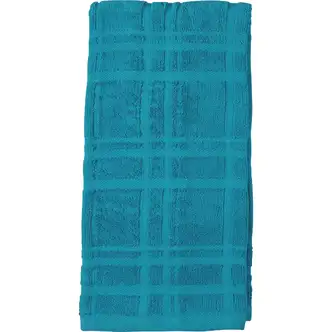 Kay Dee Designs Peacock Blue Solid Terry Kitchen Towel (2-Pack)