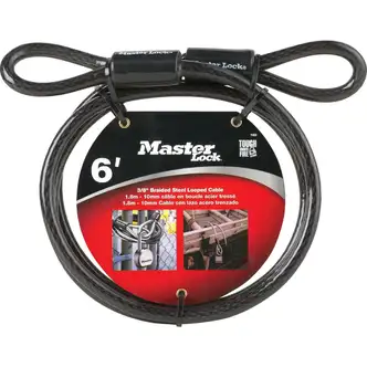 Master Lock 6 Ft. x 3/8 In. Steel Cable