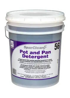 Spartan SparClean Pot and Pan Detergent 56, 5 gallon pail