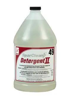 Spartan SparClean Detergent II 49, 1 gallon (4 per case)