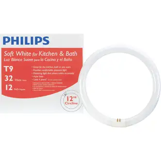 Philips 32W 12 In. Bright White T9 4-Pin Circline Fluorescent Tube Light Bulb
