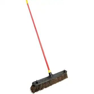 Quickie Bulldozer 24 In. Rough Sweep Push Broom