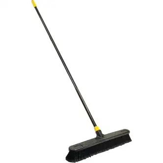 Quickie Bulldozer 24 In. Smooth Surface Push Broom