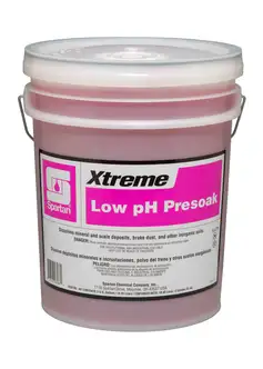 Spartan Xtreme Low pH Presoak, 5 gallon pail