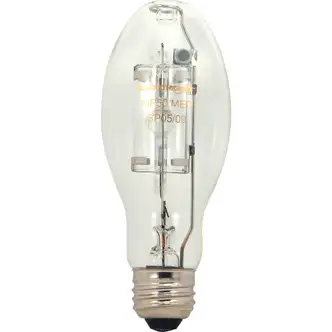 Satco 175W Clear ED17 Medium Metal Halide High-Intensity Light Bulb
