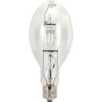 Satco 175W Clear ED28 Mogul Screw Metal Halide High-Intensity Light Bulb