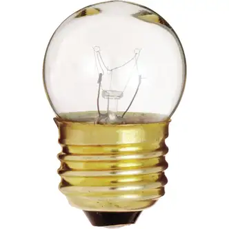 Satco 7.5W Clear Medium Base S11 Incandescent Light Bulb